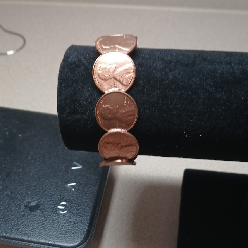 Copper Penny Bracelet 60's/70's